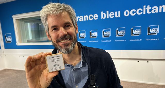 Mathieu Ferrier, créateur de la marque les inspyrées. ©Radio France - Alban Forlot